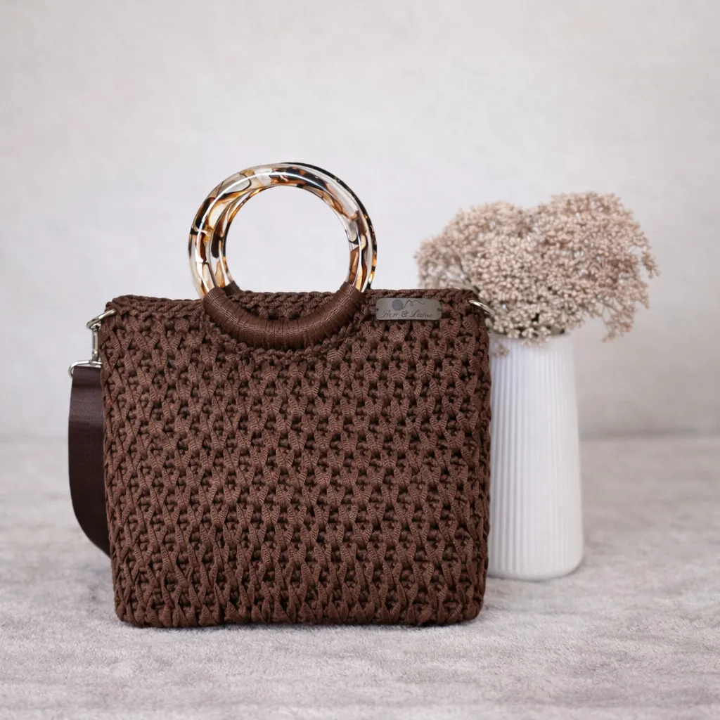 Sac Pya - Sac artisanal au crochet fait main par Ben&Laine